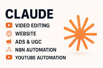 claude video editing claude website claude ads ugc claude n8n youtube automation