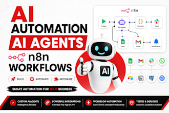 build ai agents, automations and business workflow automation
