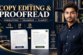 edit and proofread your manuscript and documents