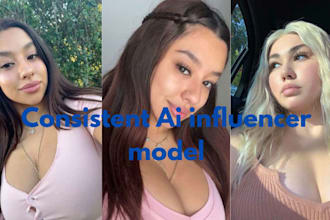 create a realistic ai influencer model for instagram and fanvue