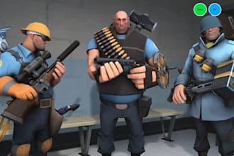 create and port model and npcs for gmod, l4d2, cs2, sfm and vrchat
