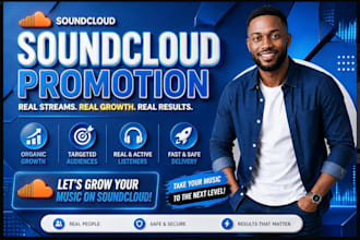 promote your soundcloud music for real listeners growth
