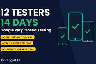 test your android app manually and report bugs with screenshots