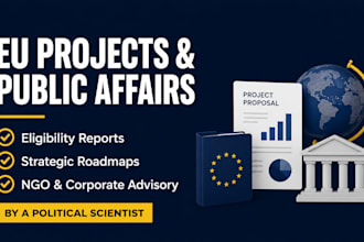 be your consultant for public affairs and european projects