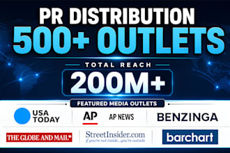 do professional press release writing and distribution