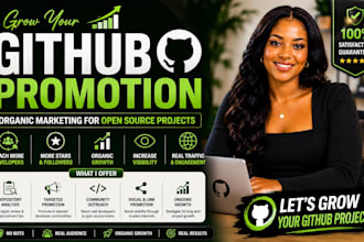 do github promotion and organic marketing for your open source project