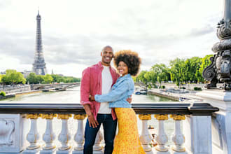 do an eiffel tower private photoshoot