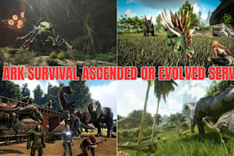 setup and customize your ark survival ascended or evolved server