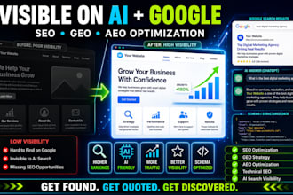 do SEO GEO aeo optimization to rank your ecommerce store on google and ai search