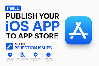publish ios app to app store and fix rejection issues