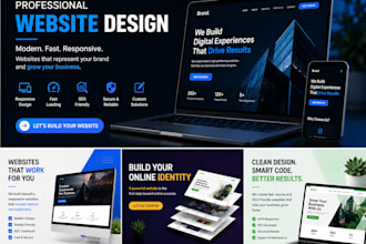 make a ecommerece and any other type of website