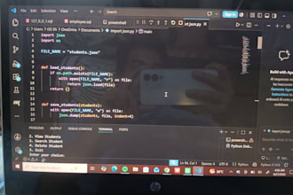 create a python program or streamlit web app