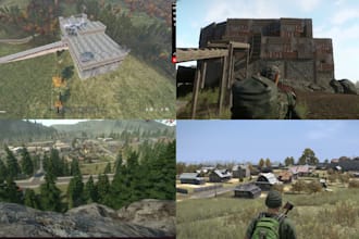 build custom dayz base dayz server with factions traders and boosted loot map
