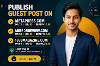 provide high quality beauty and fashion guest post backlinks