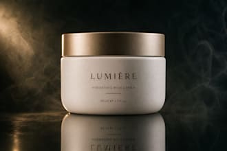 create premium ai product photography for beauty brands