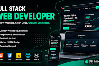build a modern responsive website