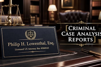 draft a strategic criminal case analysis report as a US lawyer