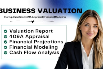 do business valuation for fundraising, investors, acquisition, and dcf analysis