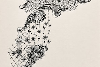create custom floral art