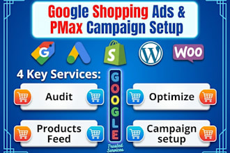 setup google shopping and performance max ads