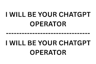 be your chatgpt operator