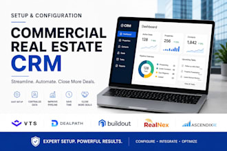 setup vts dealpath buildout realnex ascendixre commercial CRM