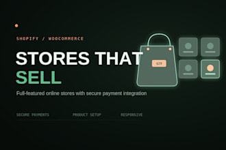 build a professional e commerce website using shopify