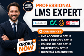 setup articulate 360 canvas lms icohere cypher learning udemy business goreact