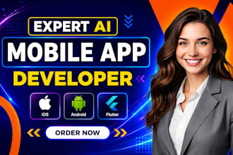 do ai IOS app development, android app development, flutter mobile app developer