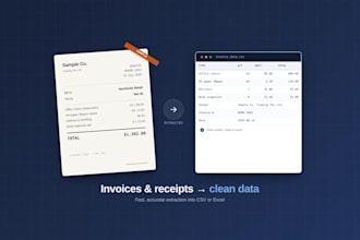 extract and process data from documents