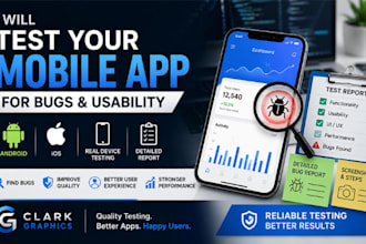 test your mobile app for bugs and usability