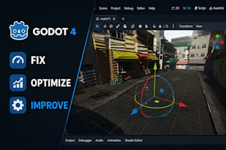 fix, optimize and improve godot 4 game performance, bugs and gameplay system