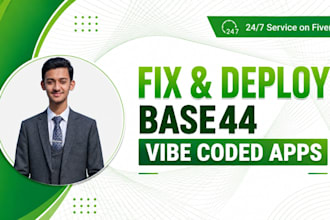 fix, stabilize, and deploy your base44 vibe coded app