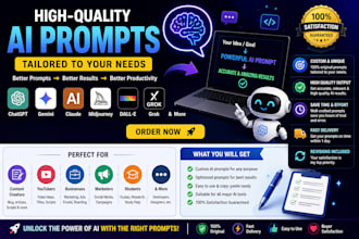 write powerful ai prompts for chatgpt, midjourney, gemini and claude