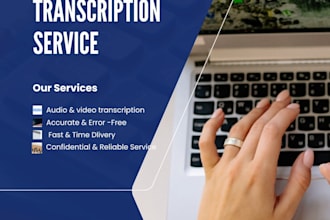transcribe english and urdu audio and video accurately