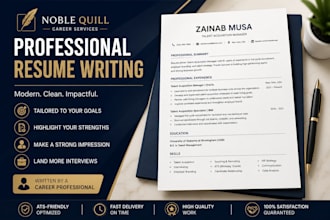 do professional resume writer, resume design and cv writing