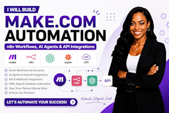build make com automation, fix integromat workflow scenario make com scenario