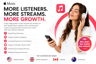do apple promotion for your apple music, music promotion