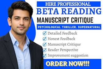 beta read psychological thriller romance beta reading supernatural beta reader