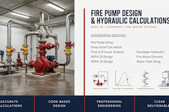 design fire pump systems and do nfpa 20 hydraulic calcualtions