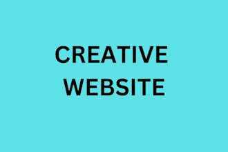 do creative website that functions