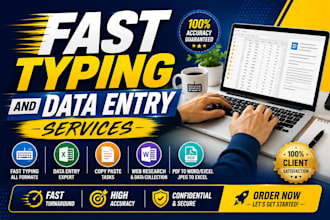 do fast typing, pdf to word
