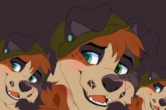 draw ref sheet, furry manga, character, furry and human, nsfw furry