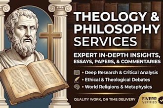 handle philosophy and theology related tasks