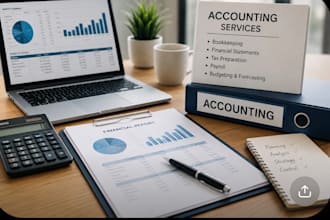 do accounting services, data entry, data reconciliation