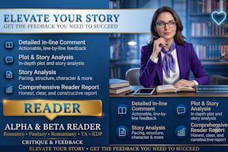 beta read critique novel  alpha reader beta reader fantasy, romance beta reader