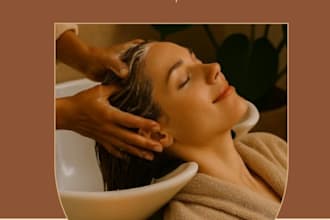 design professional salon and beauty social media posts