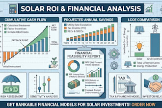do solar roi analysis solar financial analysis and solar payback analysis