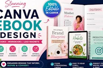 design canva ebook workbook lead magnet and pdf canva ebook ebook design
