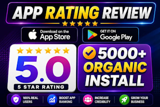 do mobile app promotion for android ios app, game marketing